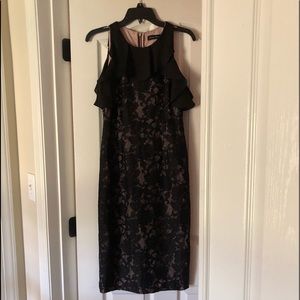 Ivanka Trump Cocktail Dress Black Lace 6